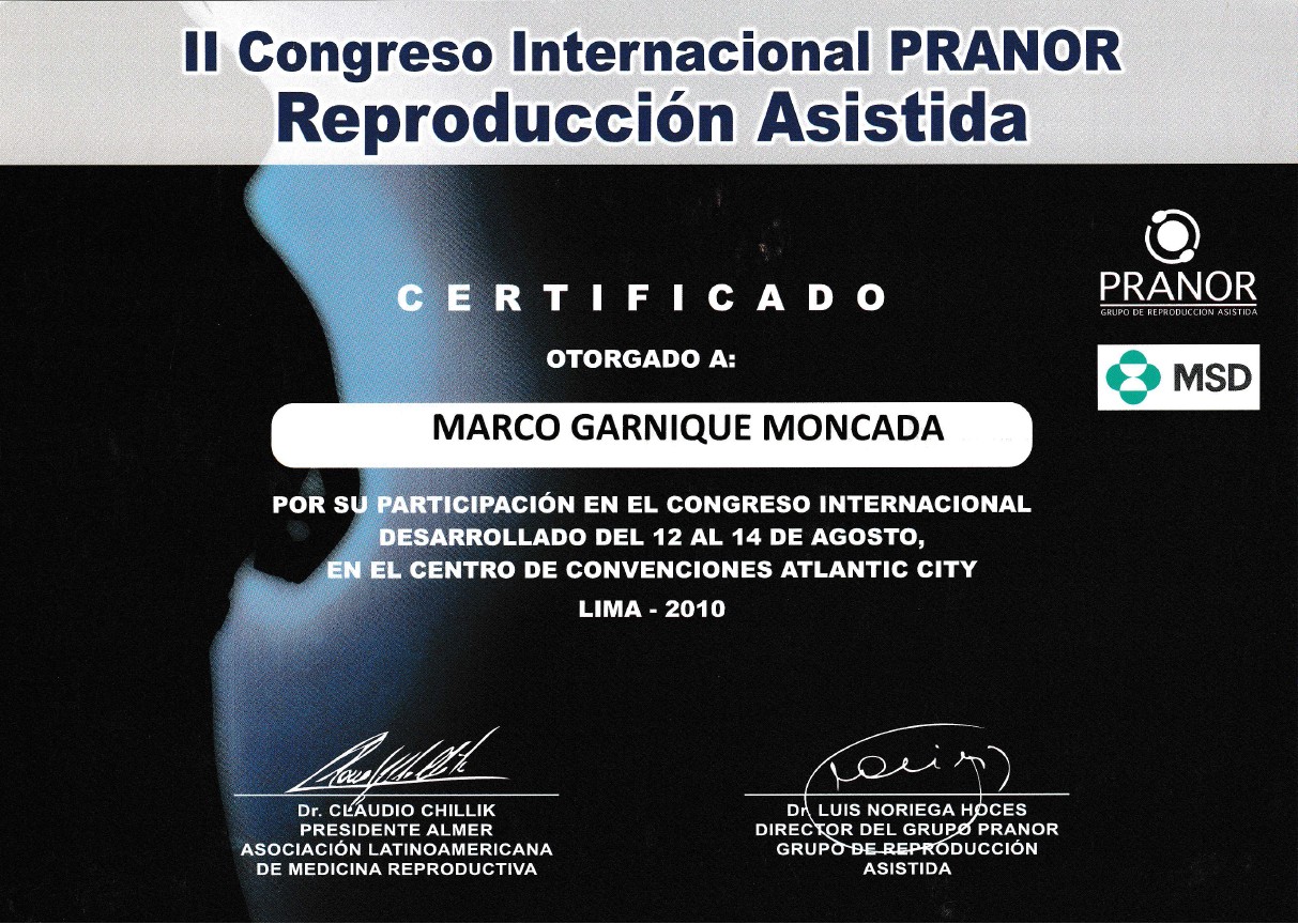 Certificado 19