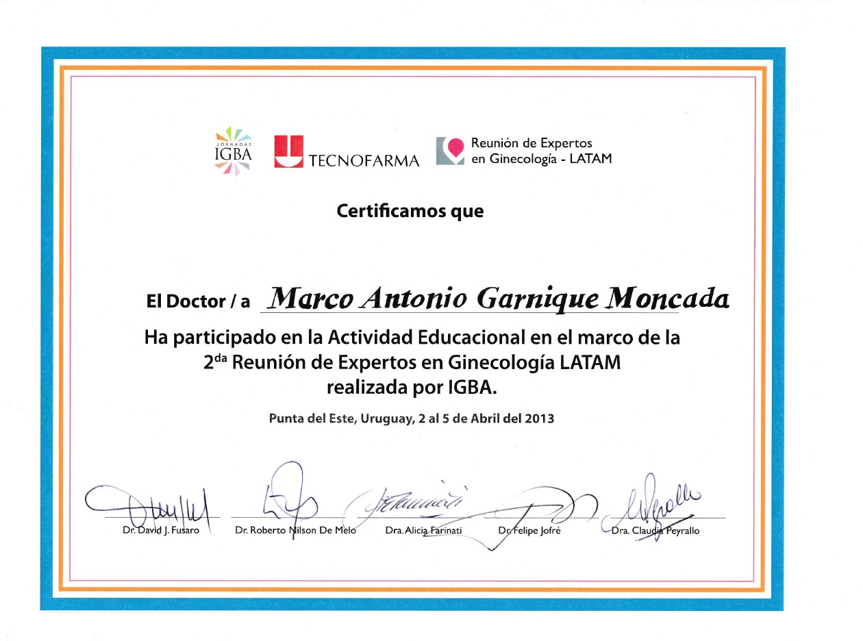 Certificado 25